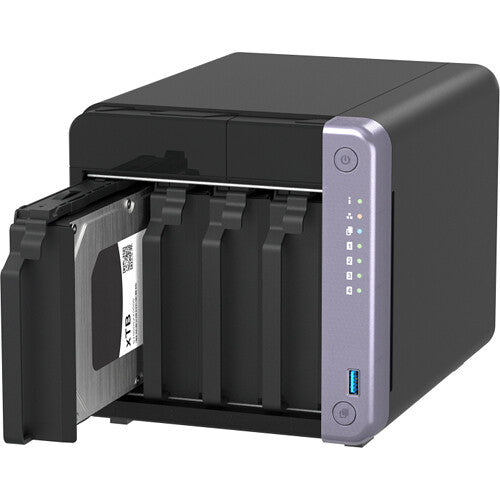 QNAP TS-432X-4G Quad Core 4 Bay 10GbE Desktop NAS with ARM Alpine AL524 - Black