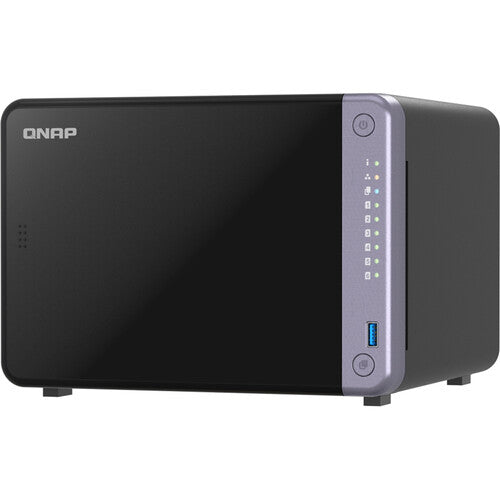 QNAP TS-632X-4G Quad Core 6 Bay 10GbE Desktop NAS with ARM Alpine AL524 - Black