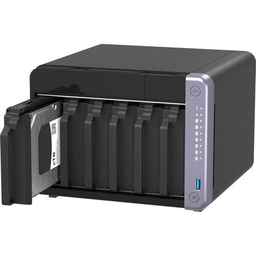 QNAP TS-632X-4G Quad Core 6 Bay 10GbE Desktop NAS with ARM Alpine AL524 - Black