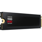 Samsung 9100 Pro 4TB NVMe M.2 2280 Internal Solid State Drive with Heatsink - Black