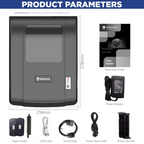 Newland NLS-LP410-IN – Thermal Transfer/Direct Thermal Label Printer, 203 dpi, 108mm Width, 127mm/sec, 8MB SDRAM, 4MB Flash, USB, Ethernet/Serial