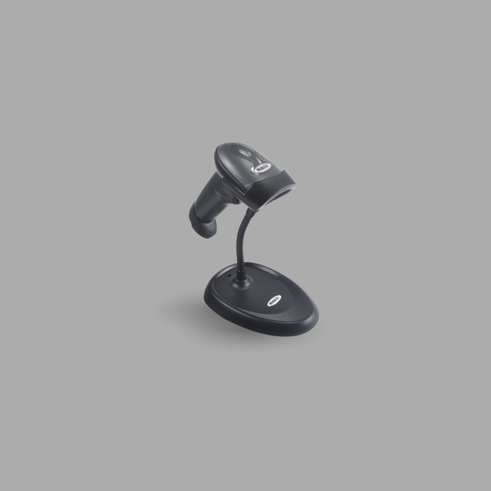 Rugtek RS-3200U Barcode Scanner – Wired 1D/2D POS Scanner, USB Interface, 3 Years Warranty
