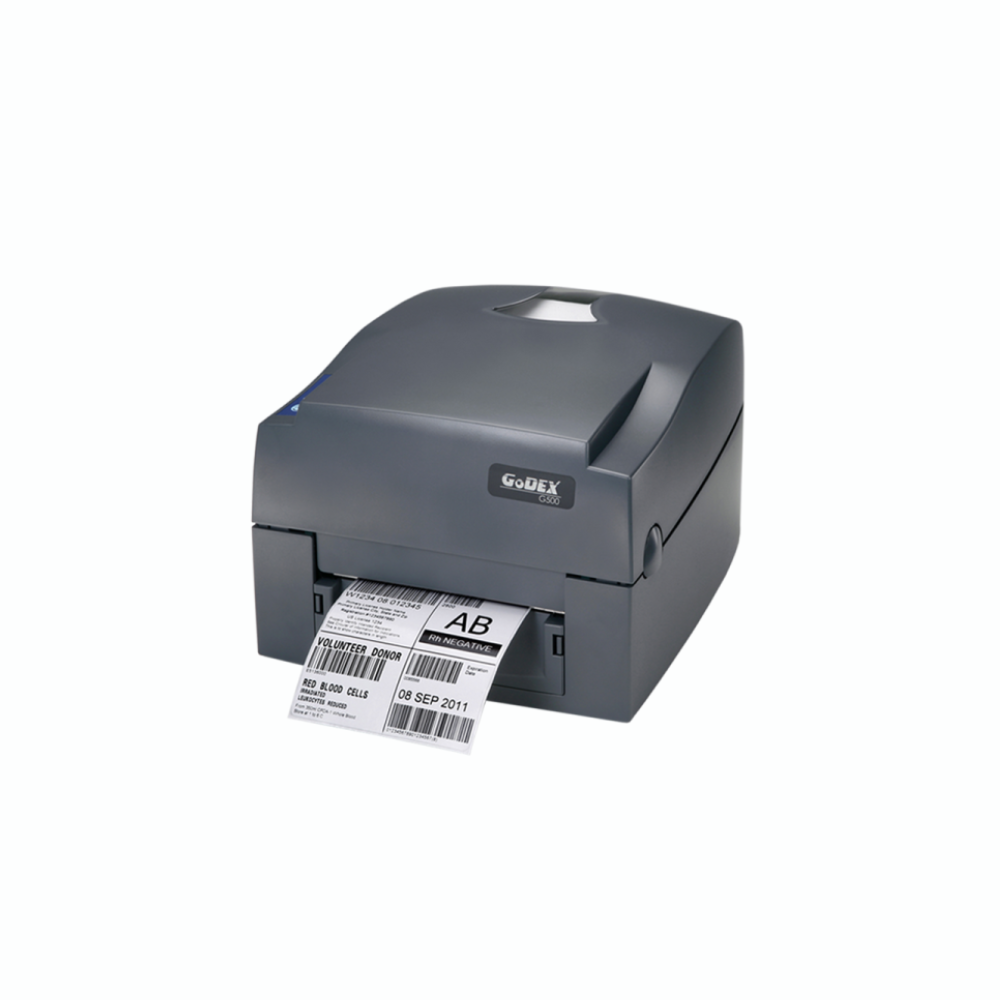 Godex G530 U – 4" Desktop Thermal Transfer/Direct Thermal Printer, 300 dpi, 4 IPS, USB, India