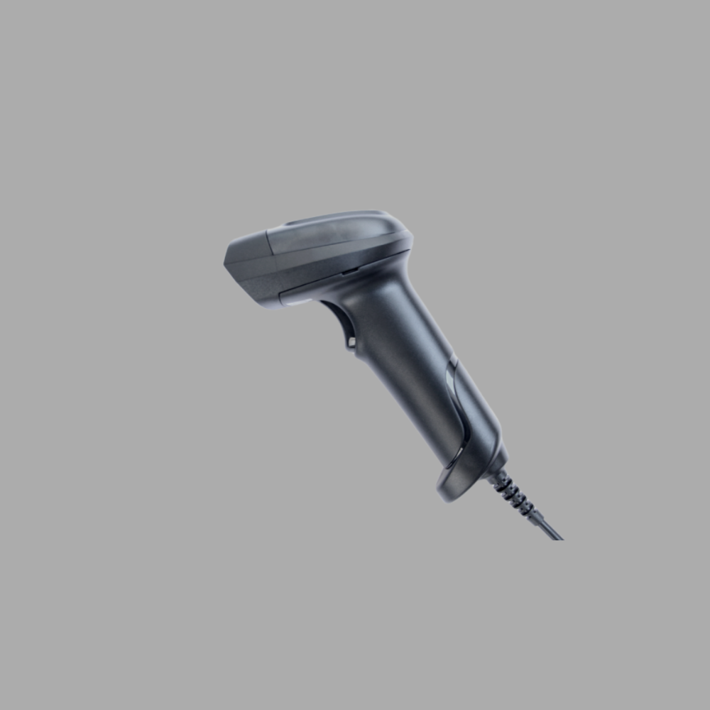 Rugtek LS-3002 2D Barcode Scanner – Wired, High-Performance POS Scanner, 3 Years Warranty