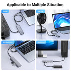 UGREEN 5-in-1 USB-C Hub 4 USB-A Ports 100W PD Charging 5Gbps Data Transfer MacBook iPad Pro Laptop Chromebook 15920