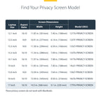 StarTech 17TF6-PRIVACY-SCREEN 17-Inch 16:10 Flip-Up Touch Privacy Screen displayed unfolded on a desk