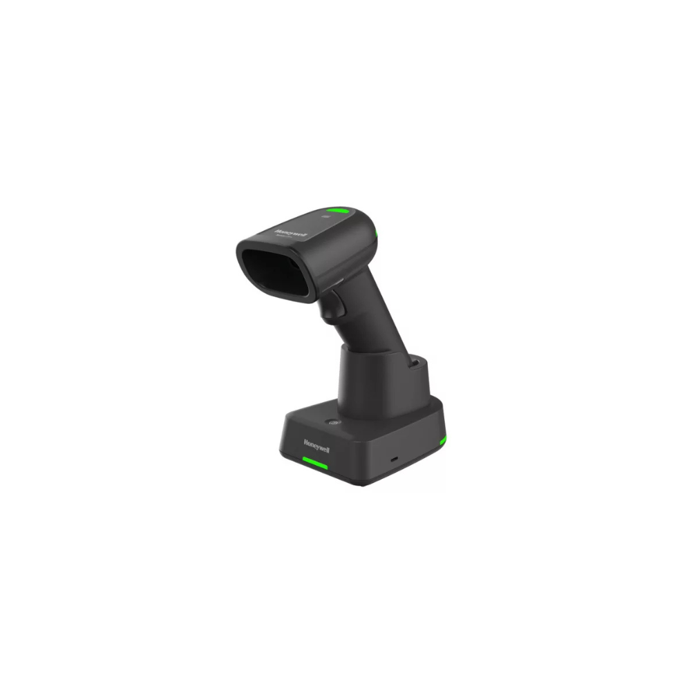Honeywell Xenon Performance 1962GSR-2USB-5-I – Wireless 2D Barcode Scanner, USB Kit with Charging Base, Black, SR Focus, 3 Year Warranty