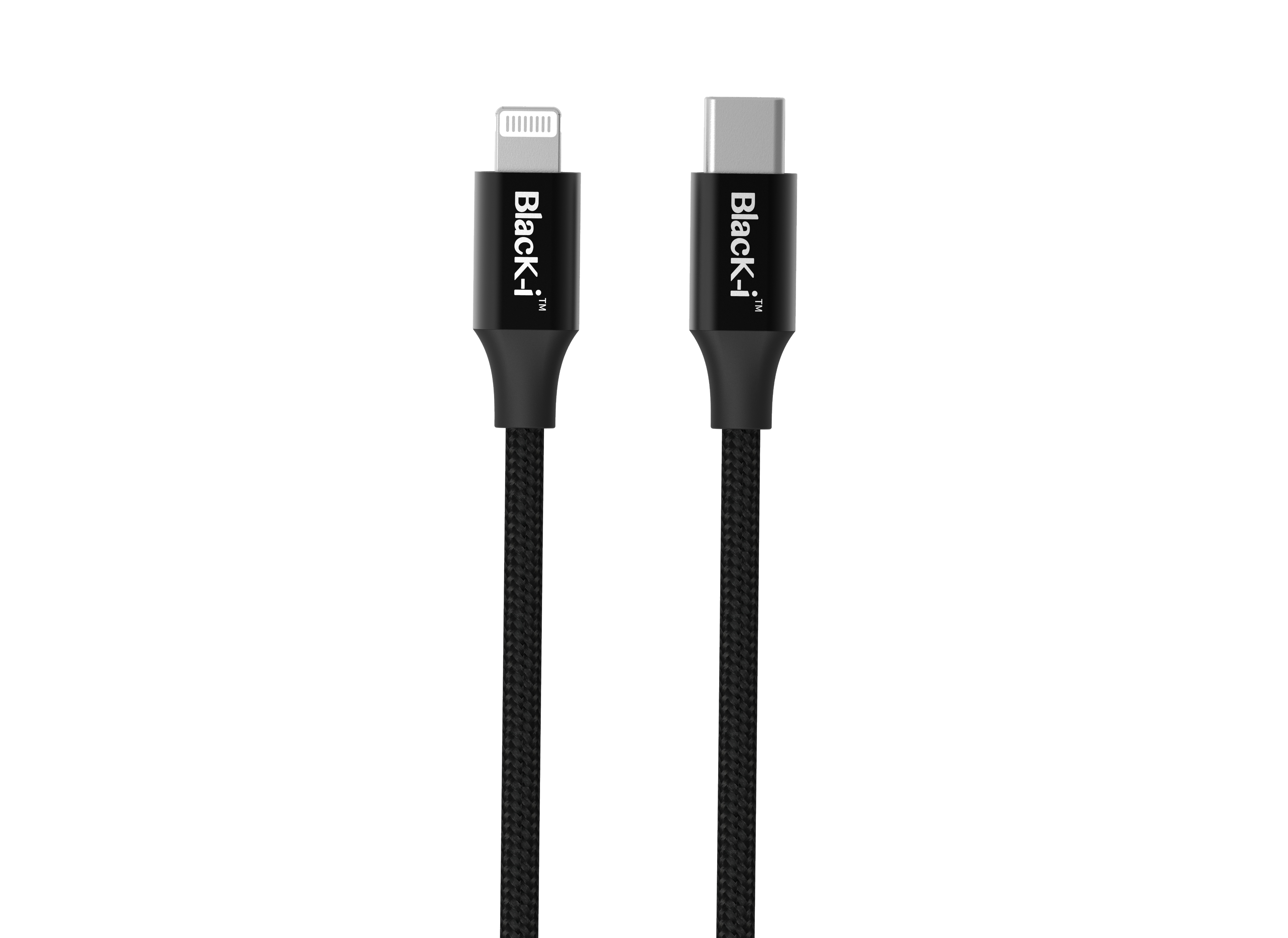 Black-i USB-C to Lightning MFI Certified Cable 2 Meter