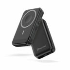 Power Mate 10000mAh MagSafe Power Bank | Magnetic Wireless Portable Charger for iPhone & Qi Devices | Dual Charging (Wireless + Wired) | Slim & Lightweight with Smart Protection