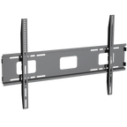 Pixel Mounts PXW-010 heavy‑duty fixed wall mount shown mounted on a wall with a large TV