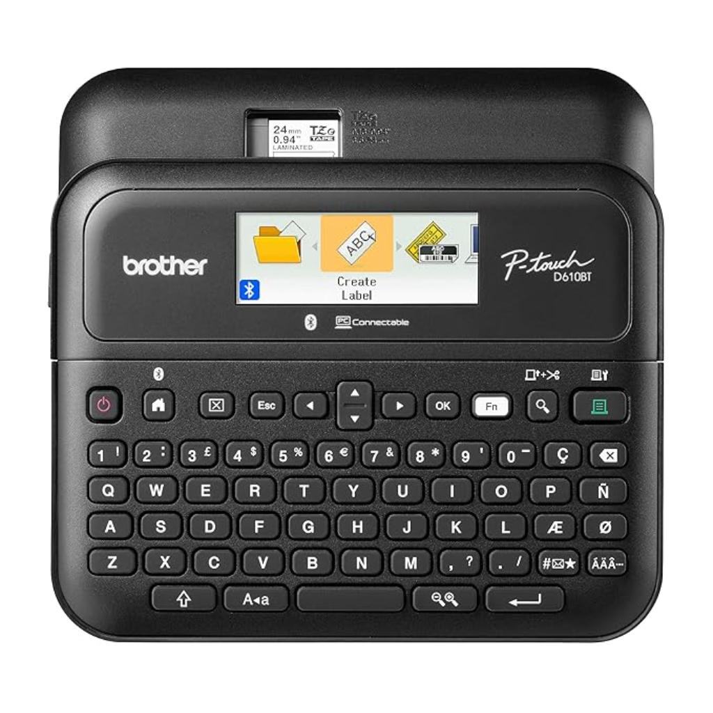 Brother PT-610BT Bluetooth Label Printer Mobile & PC Compatible