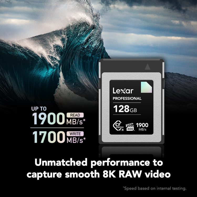 Lexar Professional CFexpress 2.0 Type B Card DIAMOND Series - 128GB