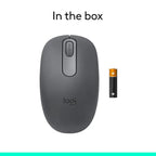 Logitech M196 Bluetooth Wireless Optical Mouse - Graphite