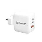 67W Triple Port Laptop Charger & Power Adapter (2 Type-C + USB-A) – Fast Charging for Laptops & Devices