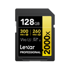 Lexar Professional 2000x SDXC UHS-II Card GOLD Series - 256GB