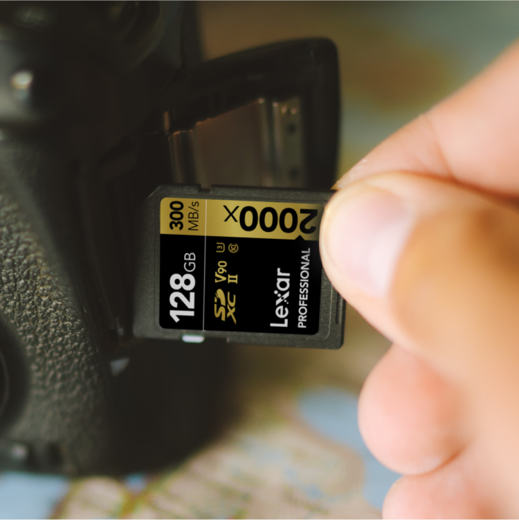 Lexar Professional 2000x SDXC UHS-II Card GOLD Series - 64GB