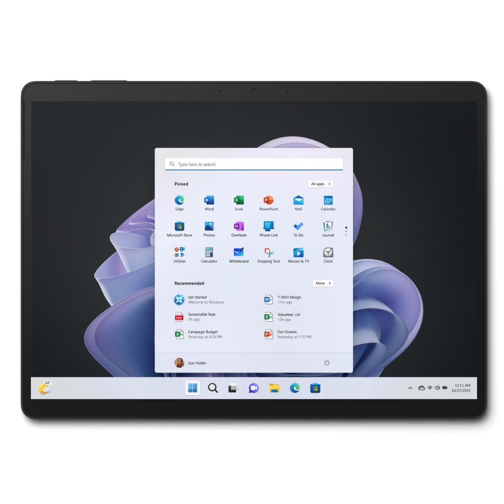 Microsoft Surface Pro 9 (Intel Core i5 12th Gen / 8GB RAM/ 256GB SSD/ 13 inch (33.2 cm) 120Hz Display/ Intel Iris Xe Graphics/ Win11)QEZ-00031