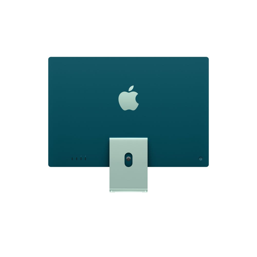 Apple iMac (Apple M3 Chip/ 8-core CPU/ 8GB RAM/ 256GB SSD/ 24-inch (60.96 cm) 4.5K Retina display / 8-core GPU/ macOS/ Green)