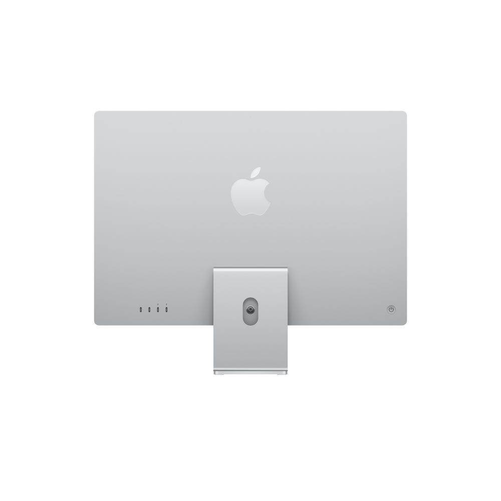 Apple iMac (Apple M3 Chip/ 8-core CPU/ 8GB RAM/ 256GB SSD/ 24-inch (60.96 cm) 4.5K Retina display / 10-core GPU/ macOS/ Silver)