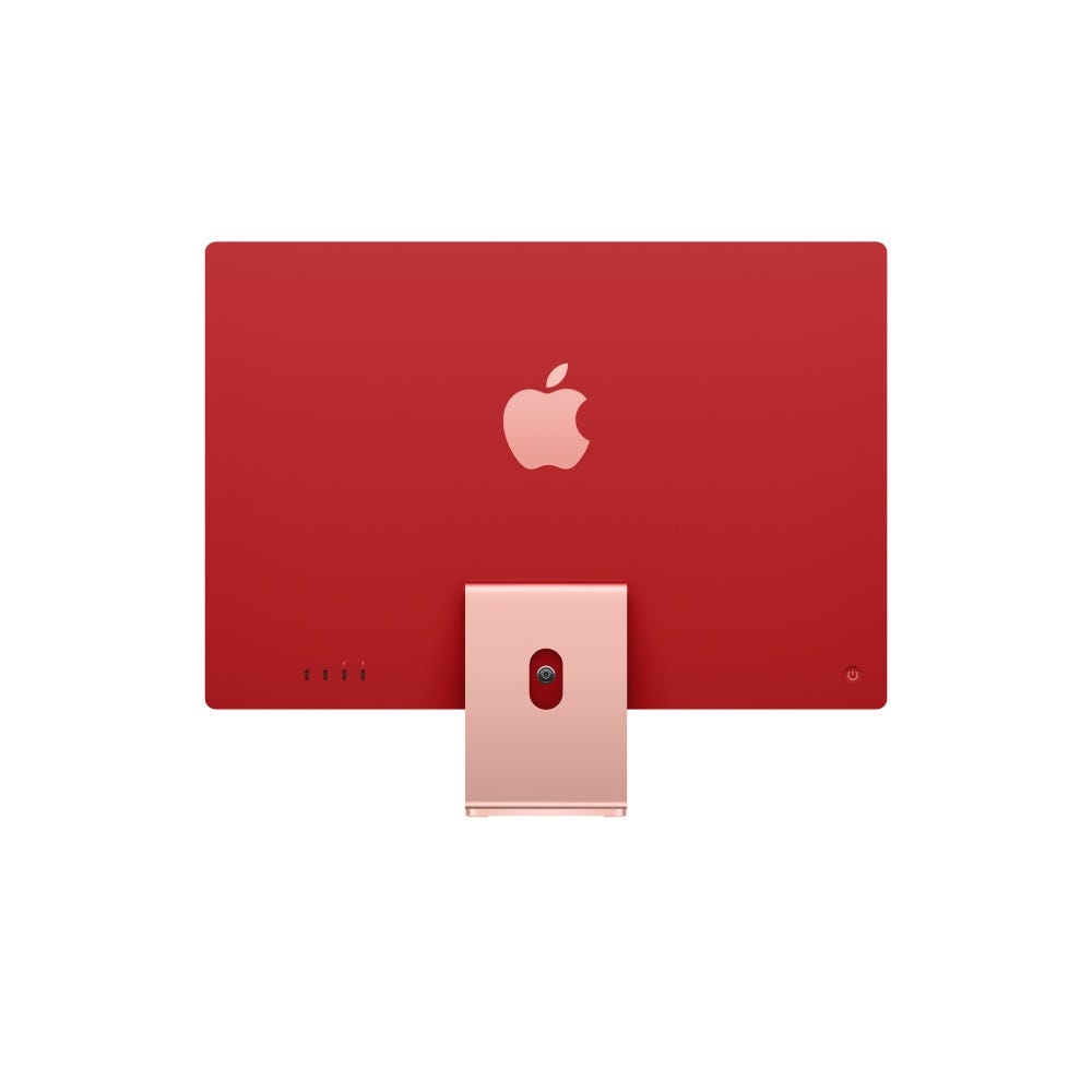 Apple iMac (Apple M3 Chip/ 8-core CPU/ 8GB RAM/ 256GB SSD/ 24-inch (60.96 cm) 4.5K Retina display / 10-core GPU/ macOS/ Pink)