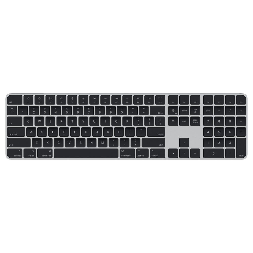 Apple Magic Keyboard with Touch ID and Numeric Keypad for Mac models with Apple silicon - US English - Black Keys (MMMR3HN/A)