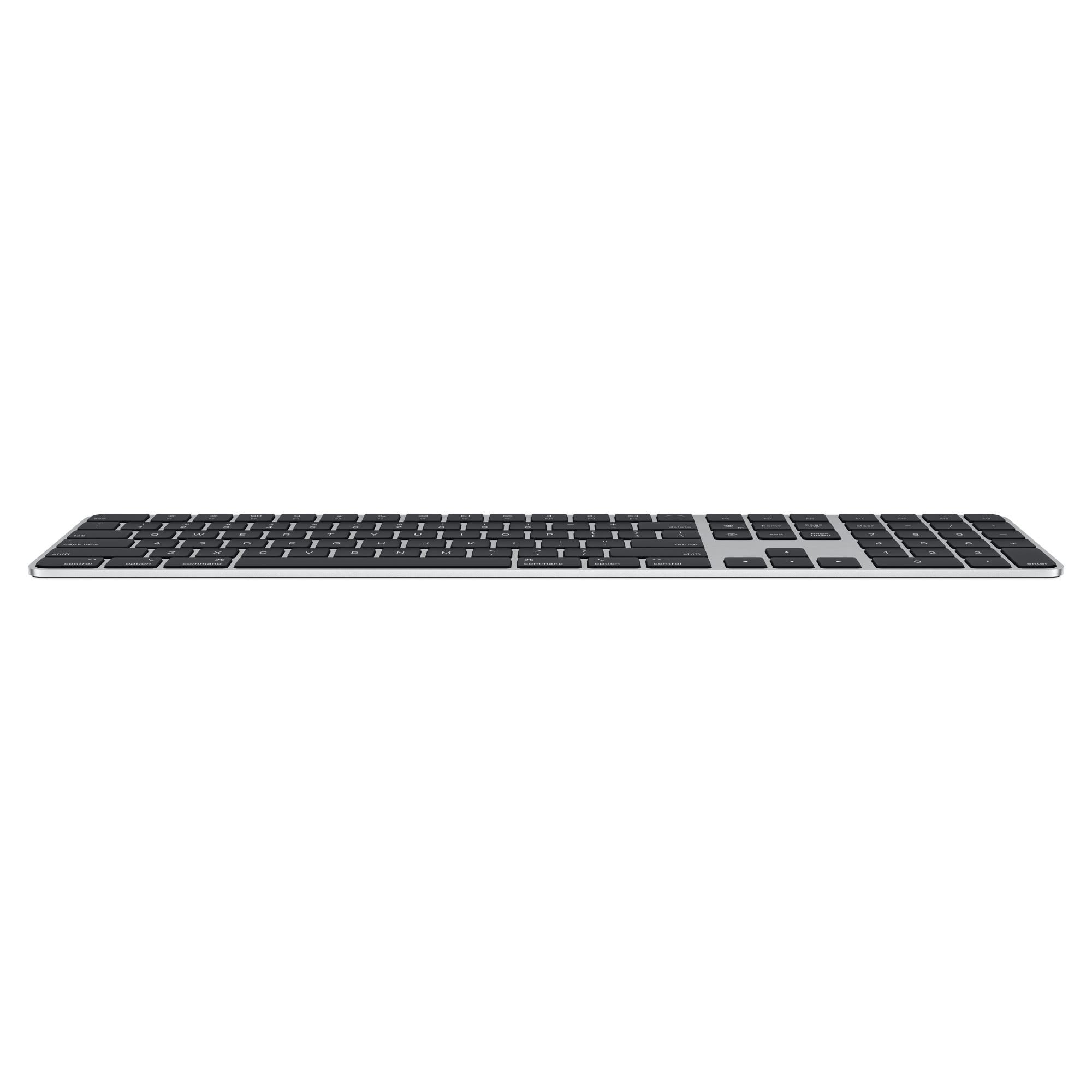 Apple Magic Keyboard with Touch ID and Numeric Keypad for Mac models with Apple silicon - US English - Black Keys (MMMR3HN/A)