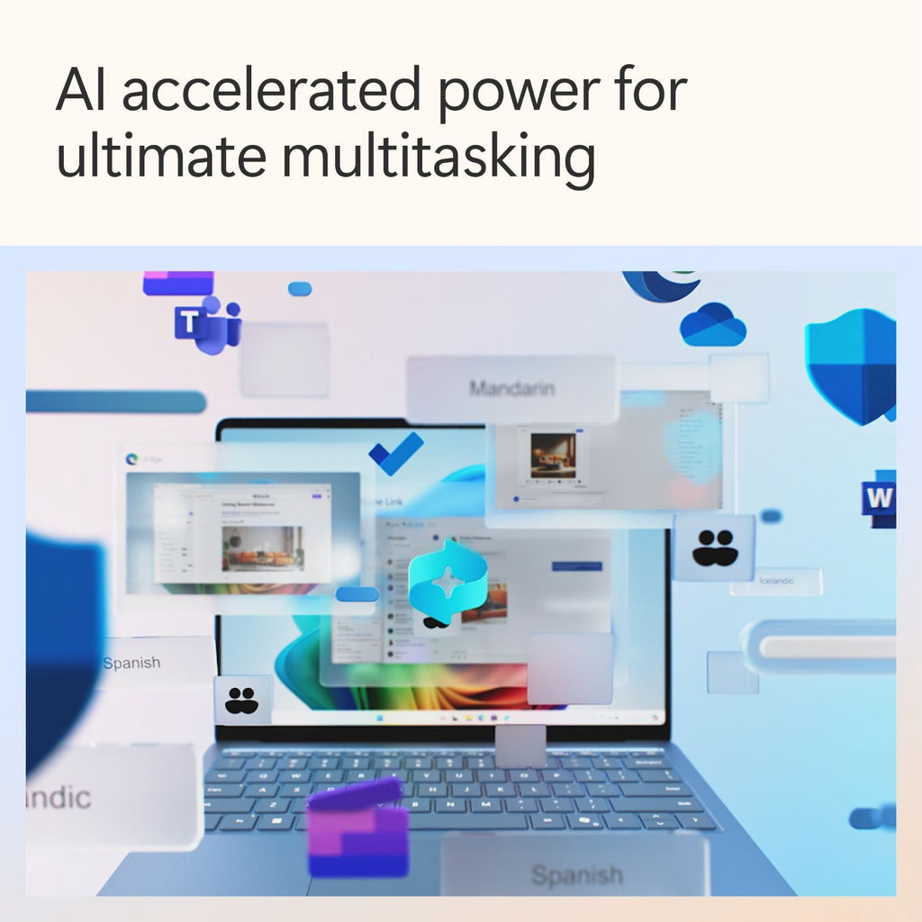 Microsoft Surface Laptop (7th Edition) (Snapdragon X Elite (12 Core)/ 16GB RAM/ 512GB SSD/ 13.8 inch (35.05 cm)/ Qualcomm Graphics/ Win 11) ZGP-00023