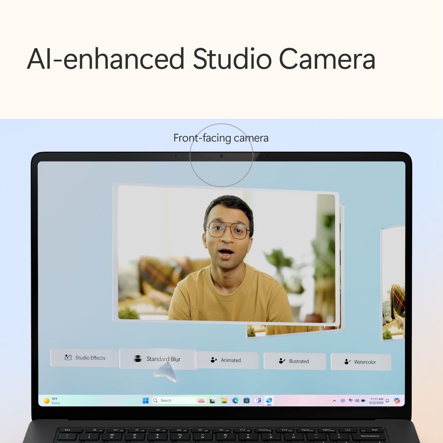 Microsoft Surface Laptop (7th Edition) (Snapdragon X Elite (12 Core)/ 16GB RAM/ 1TB SSD/ 15 inch (38.1 cm) Qualcomm Graphics/ Win 11) ZYT-00048