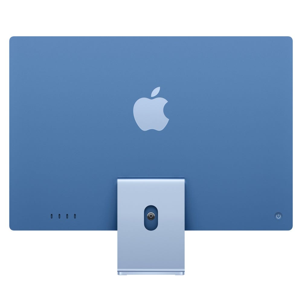 Apple iMac (Apple M4 Chip/ 10-core CPU/ 16GB RAM/ 256GB SSD/ 24-inch (60.96 cm) 4.5K Retina display / 10-core GPU/ macOS/ Blue)