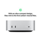 Apple MU9E3HN/A Mac Mini (Apple M4 Chip/ 10-Core CPU/ 10-Core GPU/ 16GB RAM/ 512GB SSD/ macOS)