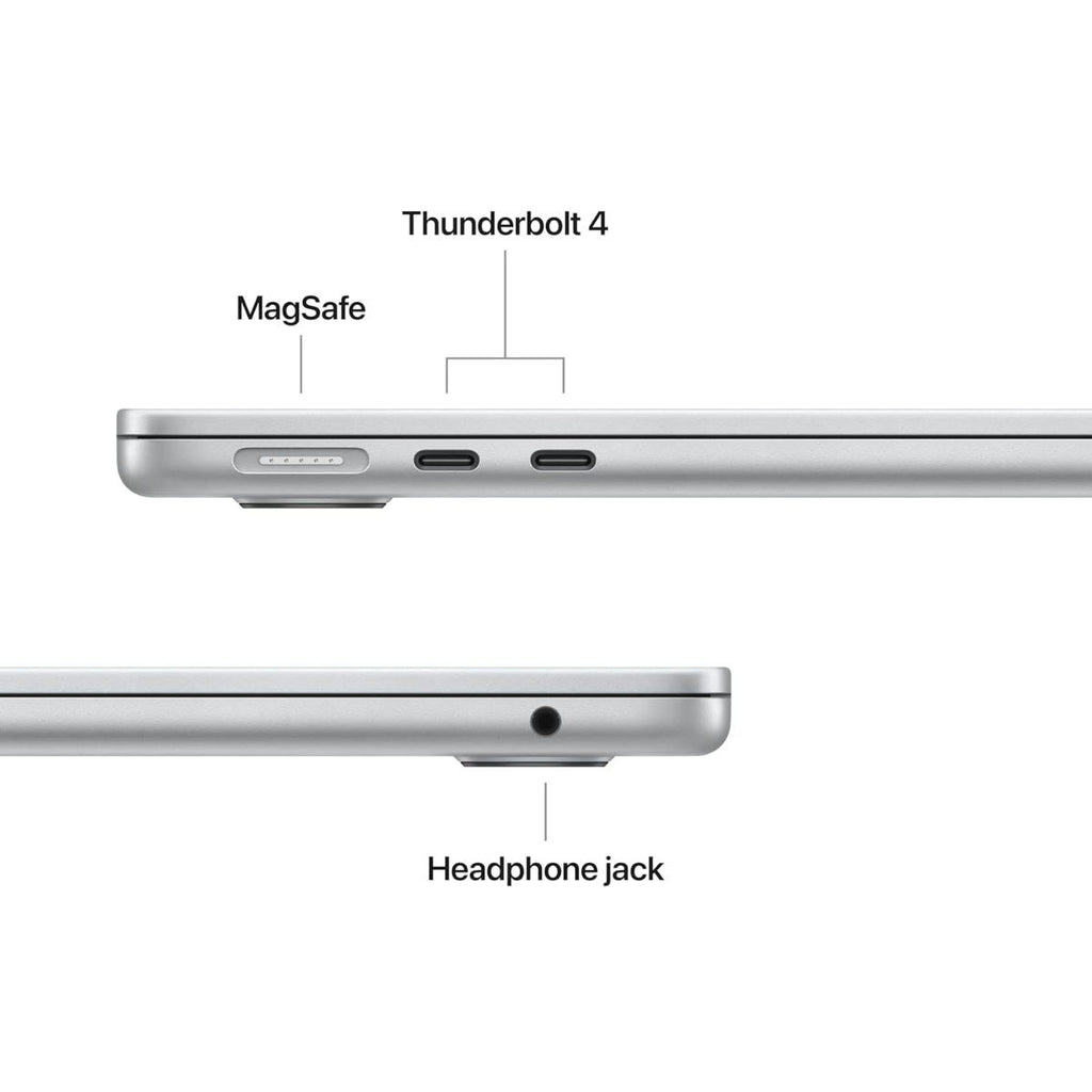 Apple MacBook Air M5 Chip (16GB RAM/ 1TB SSD/ 13 Inch Liquid Retina Display/ 10‑core CPU and 10‑core GPU/ Silver) - MDH84HN/A
