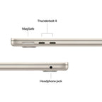 Apple MacBook Air M5 Chip (16GB RAM/ 512GB SSD/ 13 Inch Liquid Retina Display/ 10‑core CPU and 8‑core GPU/ Starlight) - MDHA4HN/A