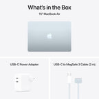 Apple Macbook Air M4 Chip/ 15.3 Inch/ 38.91 cm/ 24GB/ 512GB - Skyblue MC7D4HN/A