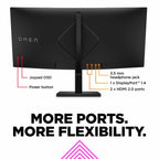 HP OMEN 34C 780K9AA 34" WQHD 165Hz 1ms Curved Gaming Monitor
