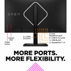 HP OMEN 780J5AA 27" QHD 240Hz 1ms IPS Gaming Monitor