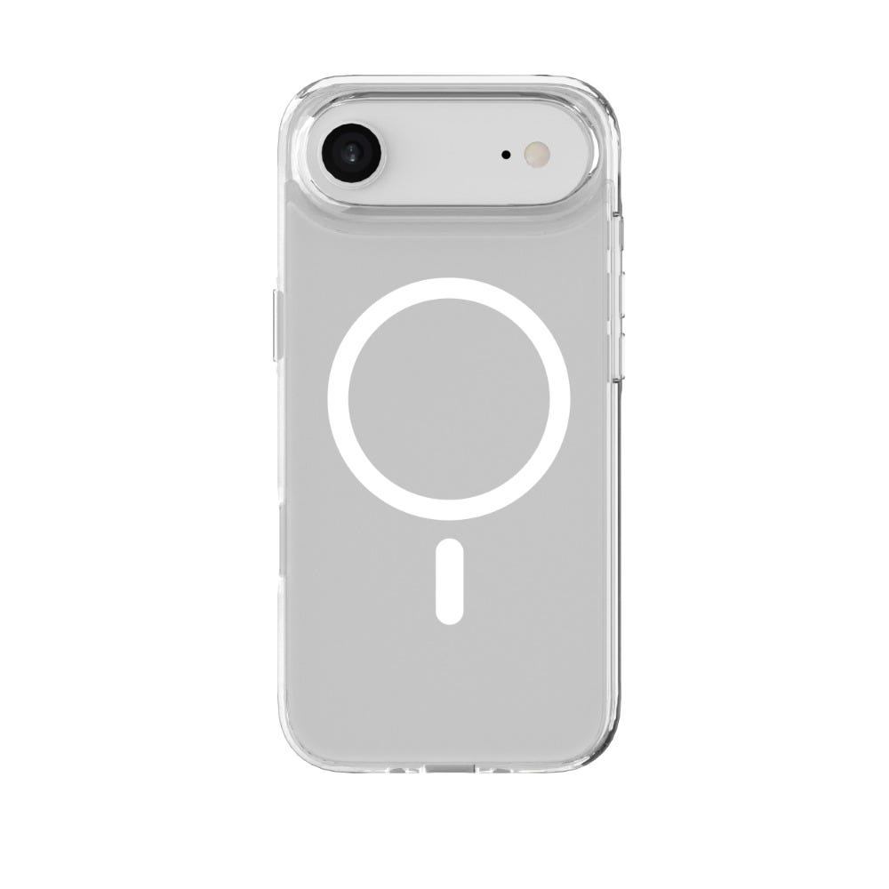 TKONE Apple iPhone Air Case and Tempered Glass Screen Protector 2-in-1 CRYSTAL SNAP Kit, Ultra Clear Slim Case + HD Glass, Transparent Protective Cover (Clear)