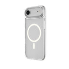 TKONE Elan Apple iPhone Air Case and Tempered Glass Combo 2-in-1 Transparent Shockproof Phone Case + HD Tempered Glass , Slim, Protective Cover (Silver)