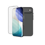 TKONE Cabo Apple iPhone Air - Slim Case with Tempered Glass - 2-in-1 Protection Kit (Black)