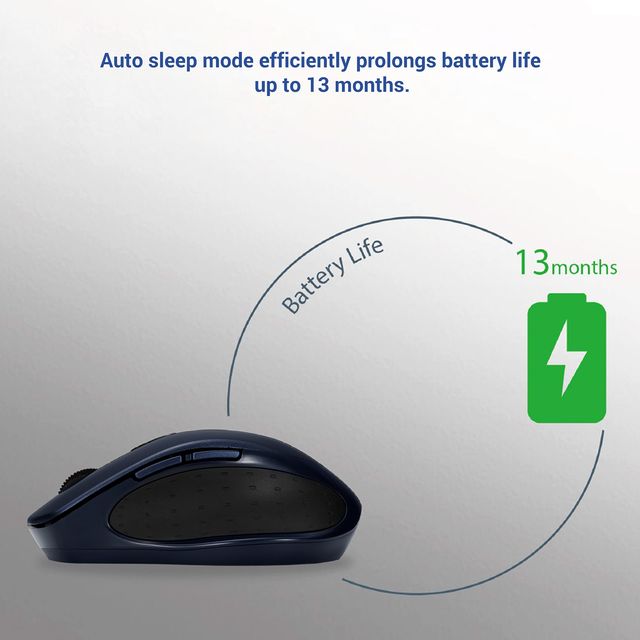 [RePacked] ASUS MW203 Multi-Device Wireless Silent Optical Mouse with Adjustable DPI upto 2400