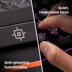HyperX Alloy Core RGB Gaming Keyboard with Membrane switches