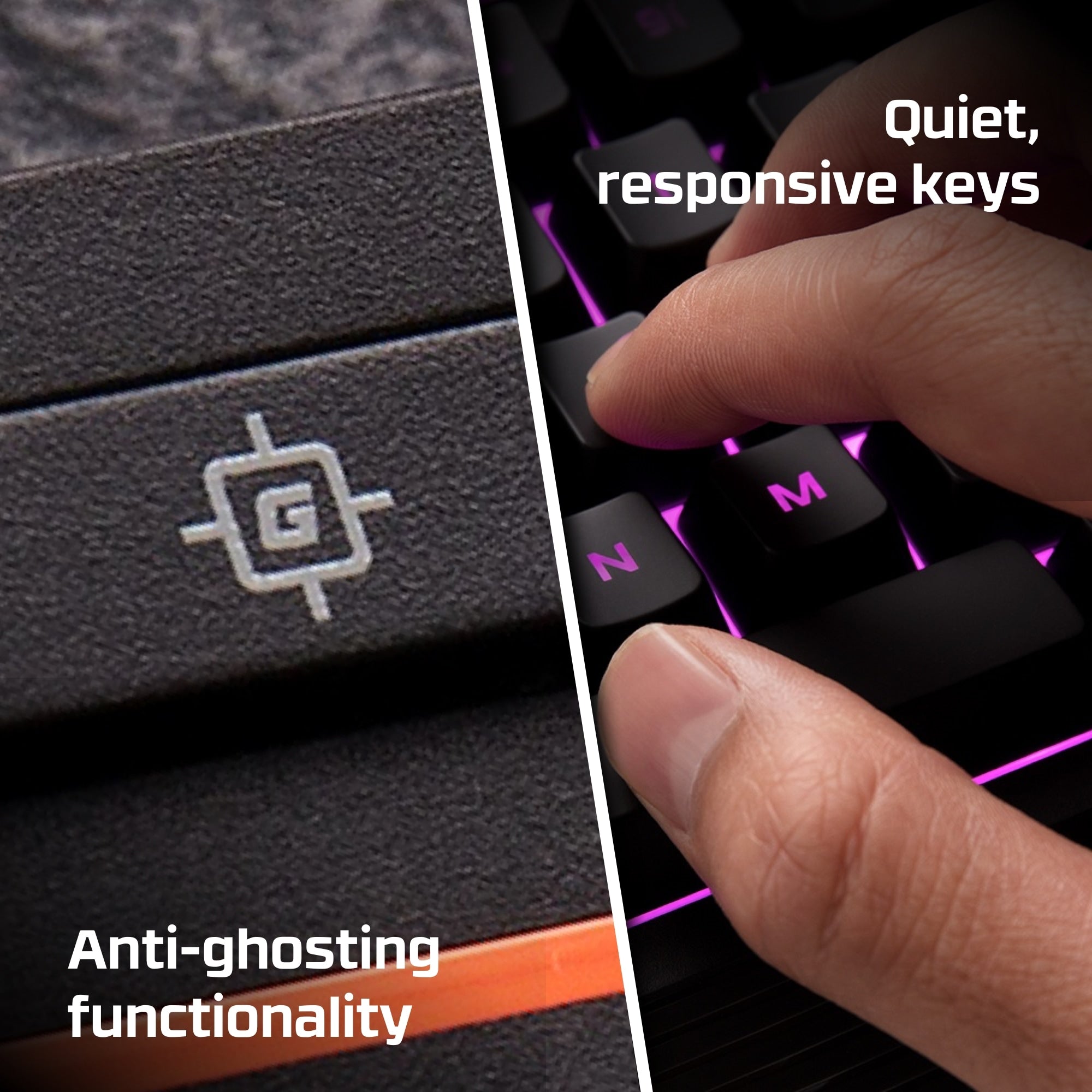 HyperX Alloy Core RGB Gaming Keyboard with Membrane switches