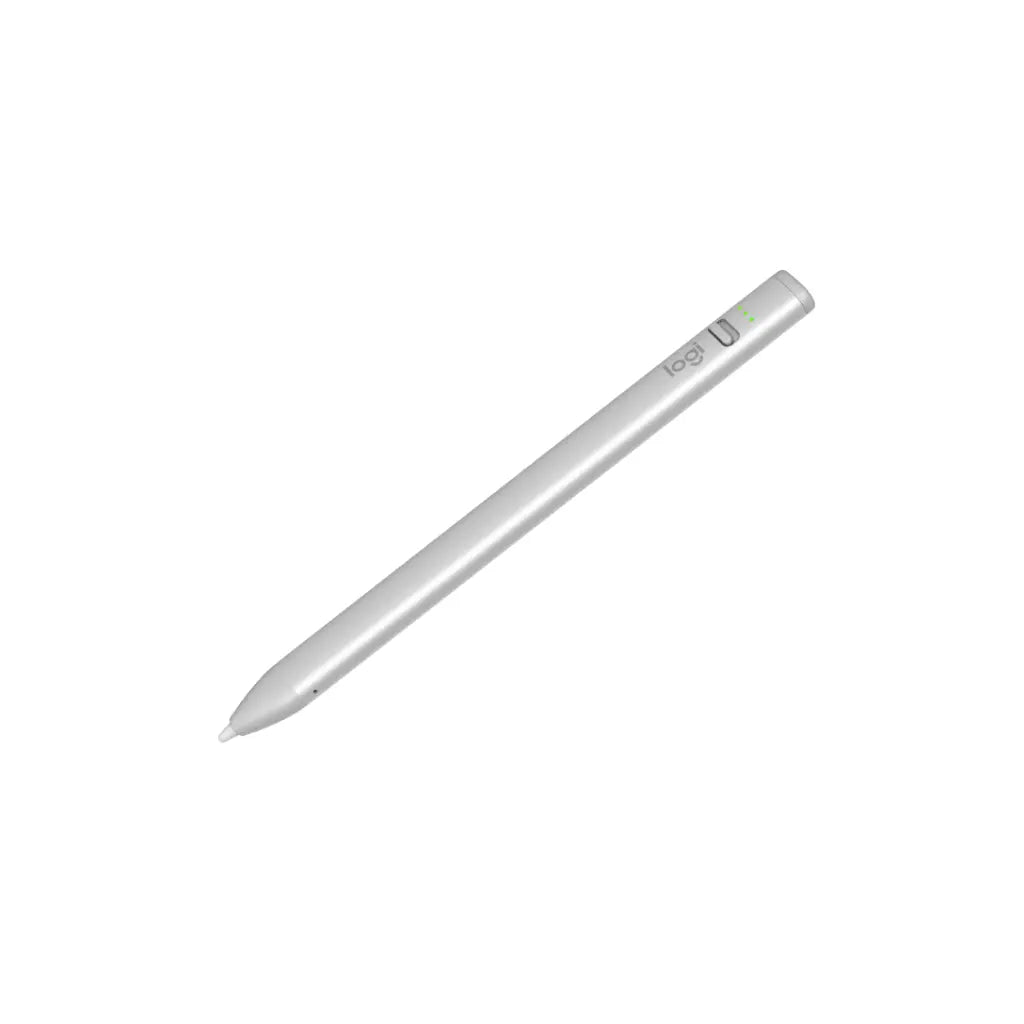 Logitech Crayon Digital Pencil with USB-C for iPad- Silver (Apple Pencil Technology)