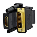 Black-i DVI 24+1 to HDMI Female Converter