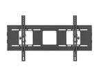 Pixel Mounts PXW-05T tilted TV wall mount shown mounted on a wall with a large flat‑screen TV