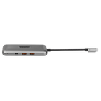 Cadyce CA-C4VIEW docking station shown from the side, highlighting its sleek profile