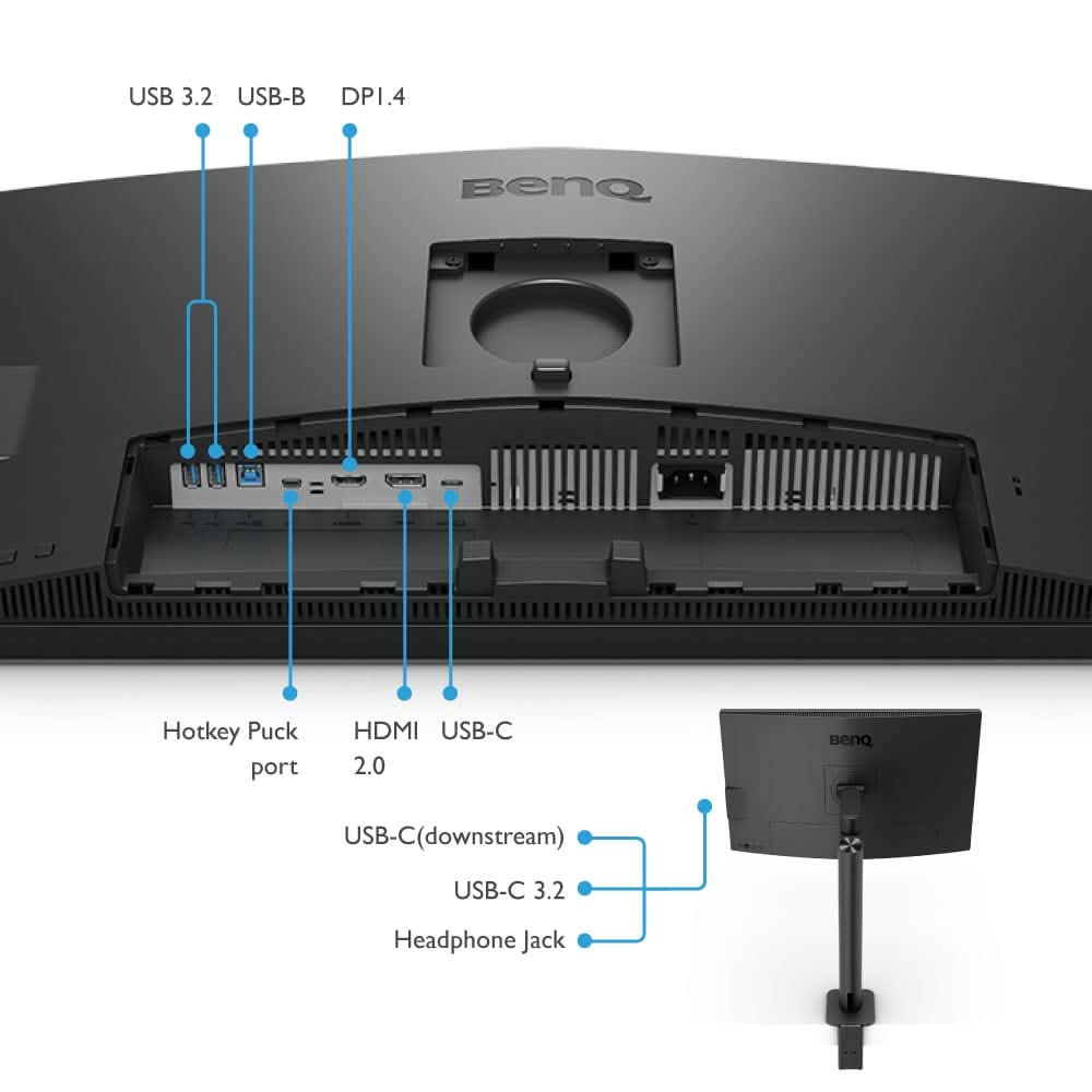 BENQ 27 INCH PD2706UA UHD IPS ERGO ARM 4K MONITOR