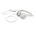 Logitech H390 USB Wired Headphone with Noise Cancelling Rotatable Mic- Off White