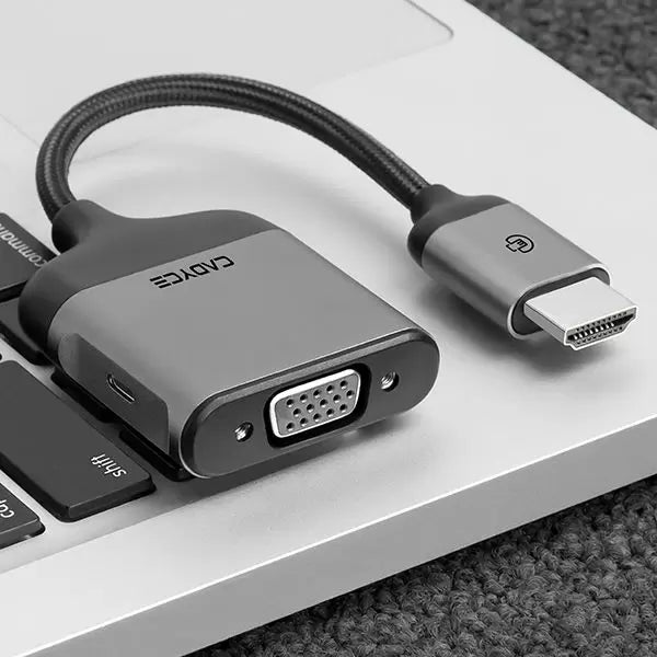 CADYCE HDMI TO VGA CONVERTER WITH AUDIO SUPPORT CA-HDVGA