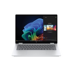 HP Omnibook X Flip 14-fe1011QU – Snapdragon X1P, 16GB LPDDR5X, 512GB SSD, 14" IPS Touch, On-Device AI 45 TOPS, Win 11 Copilot+, MS Office, Glacier Silver