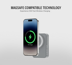 TANK 20000mAh Magnetic Power Bank with 15W Mag-Safe Wireless Charging & 35W Fast USB-C Charging for iPhone, iPad, and Laptops